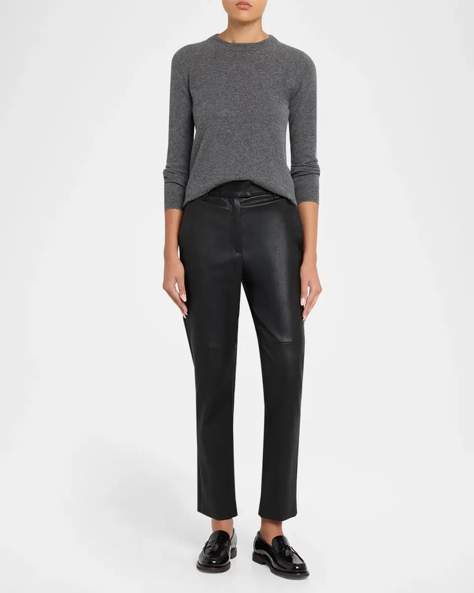 Brunello Cucinelli Cashmere Fitted Crewneck Sweater | Thumbnail 2 Brunello Cucinelli Cashmere Fitted Crewneck Sweater | Thumbnail 2