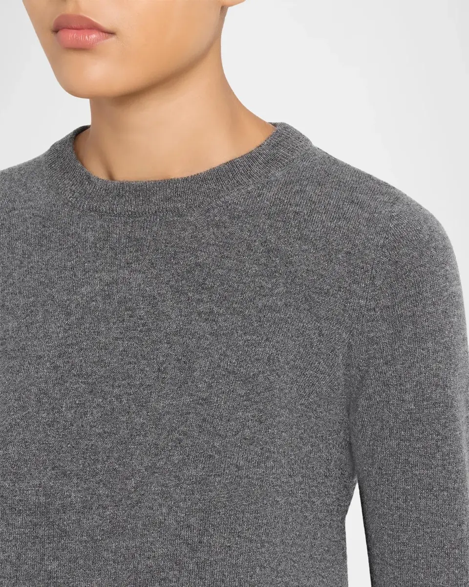 Brunello Cucinelli Cashmere Fitted Crewneck Sweater | Thumbnail 5 Brunello Cucinelli Cashmere Fitted Crewneck Sweater | Thumbnail 5