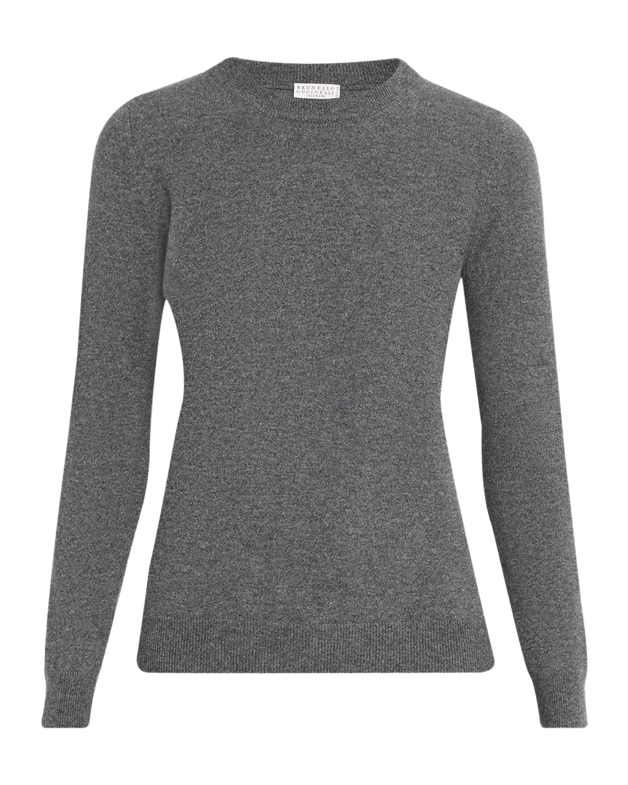 Brunello Cucinelli Cashmere Fitted Crewneck Sweater