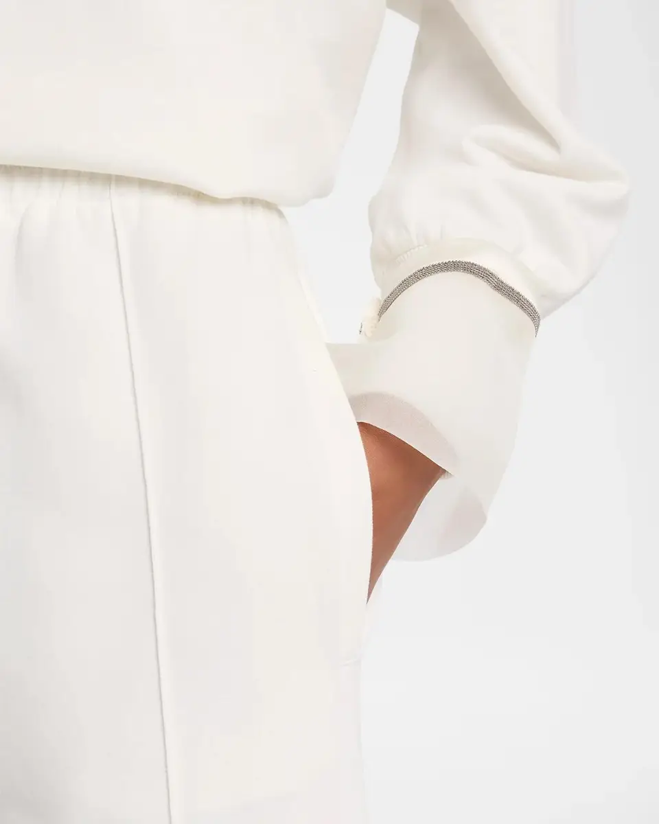 Brunello Cucinelli Cotton Pintuck Straight-Leg Travel Pants | Thumbnail 5 Brunello Cucinelli Cotton Pintuck Straight-Leg Travel Pants | Thumbnail 5