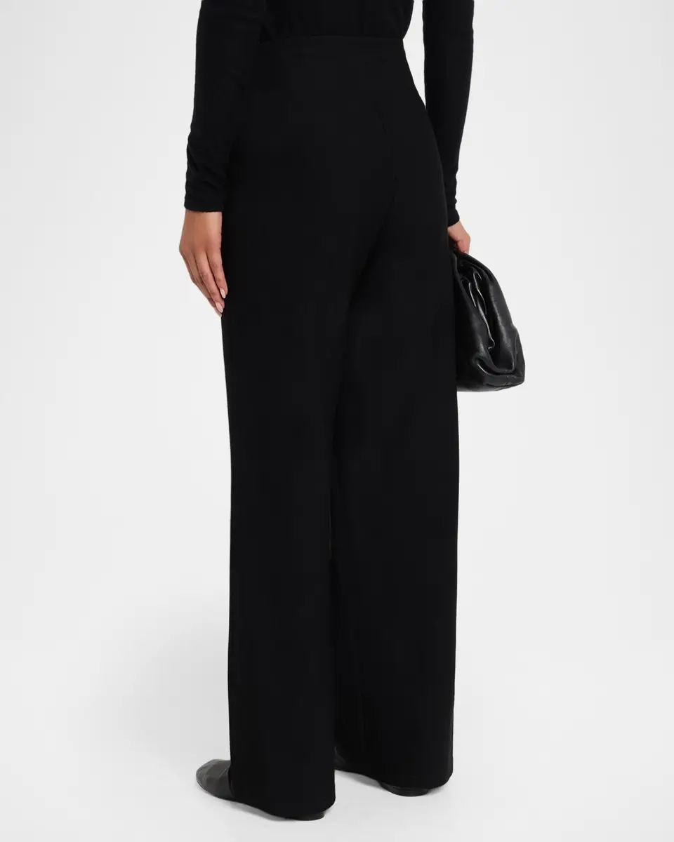 Eileen Fisher High-Rise Textural Knit Pants | Thumbnail 3 Eileen Fisher High-Rise Textural Knit Pants | Thumbnail 3