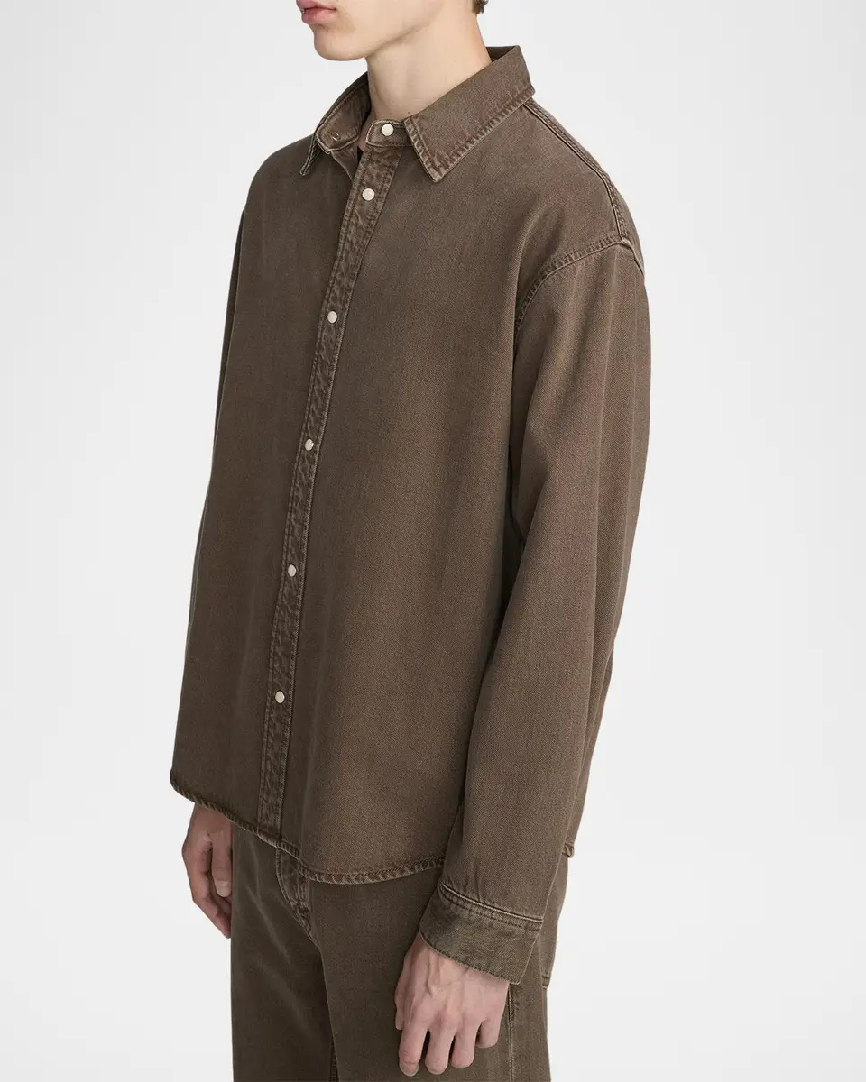 Frame Men's Relaxed Denim Overshirt | Thumbnail 6