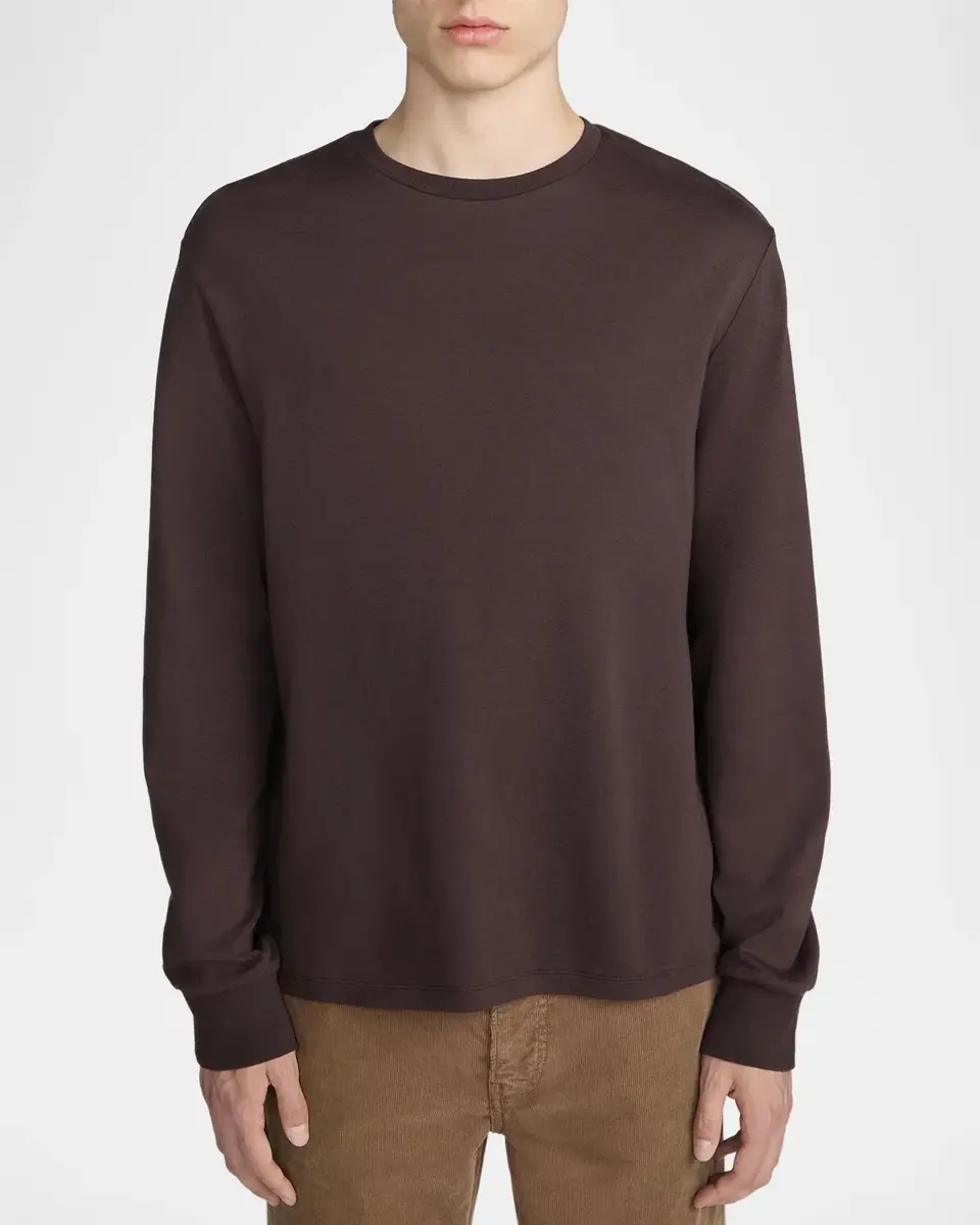 Frame Men's Duofold Crew T-Shirt | Thumbnail 4 Frame Men's Duofold Crew T-Shirt | Thumbnail 4