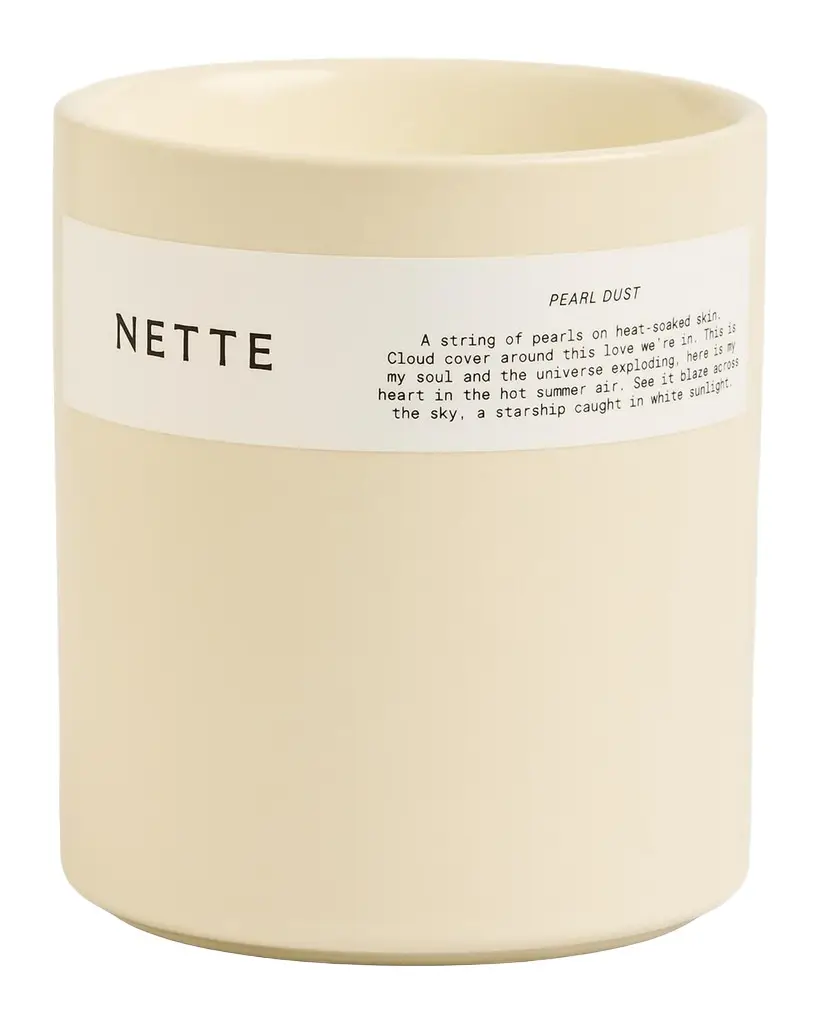 NETTE Pearl Dust Candle, 311 g | Image 1 NETTE Pearl Dust Candle, 311 g | Image 1