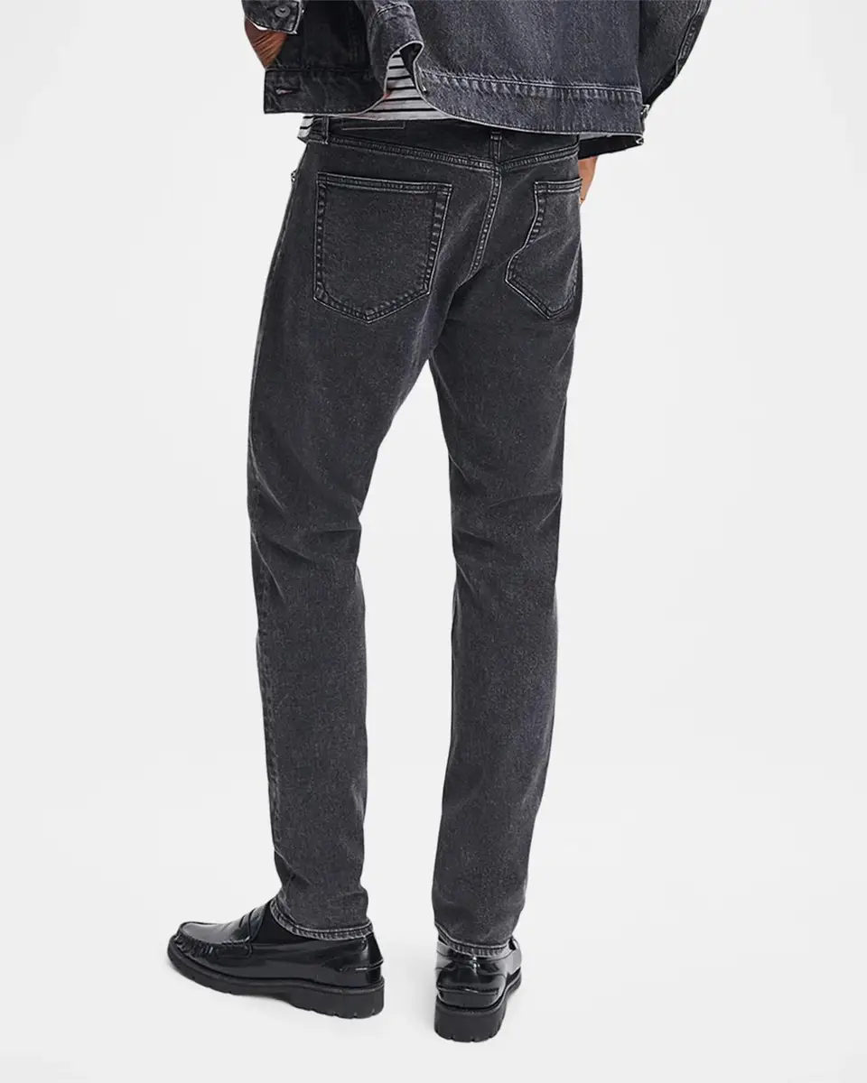 rag & bone Men's Faded Wash Whiskered Jeans | Thumbnail 3 rag & bone Men's Faded Wash Whiskered Jeans | Thumbnail 3