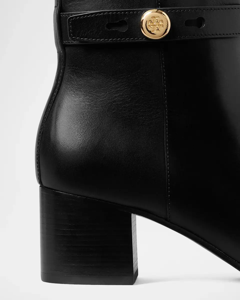 Tory Burch Romy 50MM Leather Ankle Boot | Thumbnail 2 Tory Burch Romy 50MM Leather Ankle Boot | Thumbnail 2
