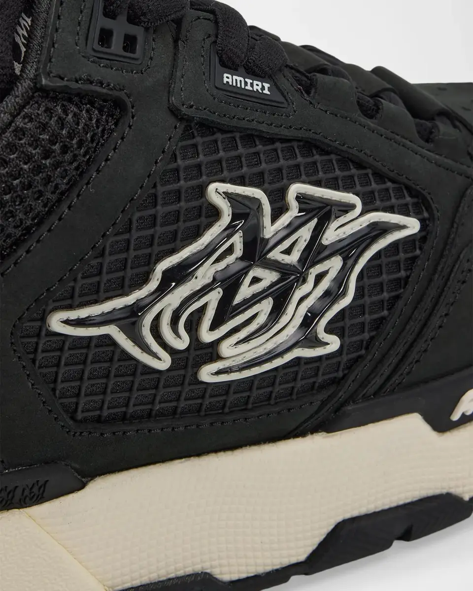 AMIRI Men's Ma-94 Leather and Mesh Sneakers | Thumbnail 3
