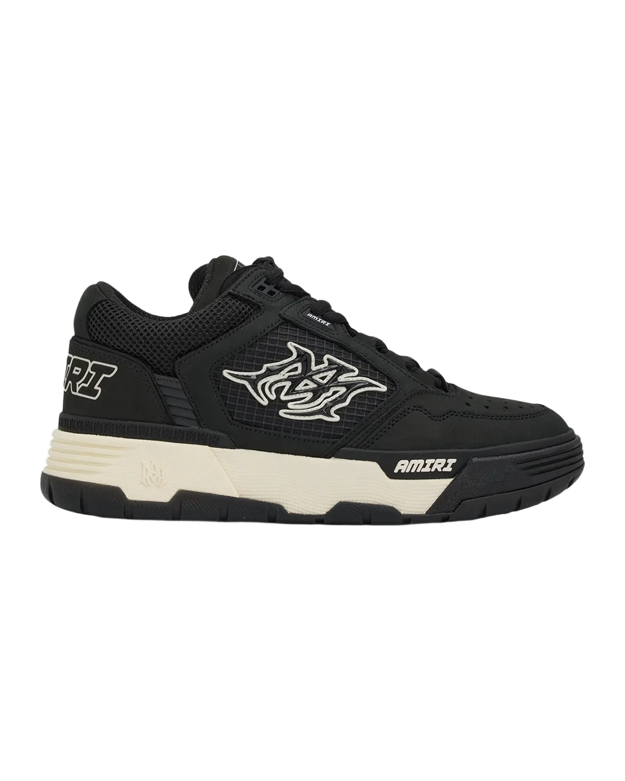 Men's Ma-94 Leather and Mesh Sneakers