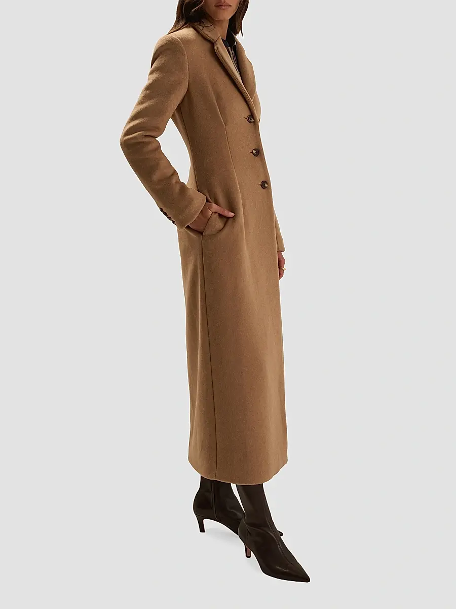 Favorite Daughter Women's The Metropolitan Wool-Blend Coat | Thumbnail 4 Favorite Daughter Women's The Metropolitan Wool-Blend Coat | Thumbnail 4