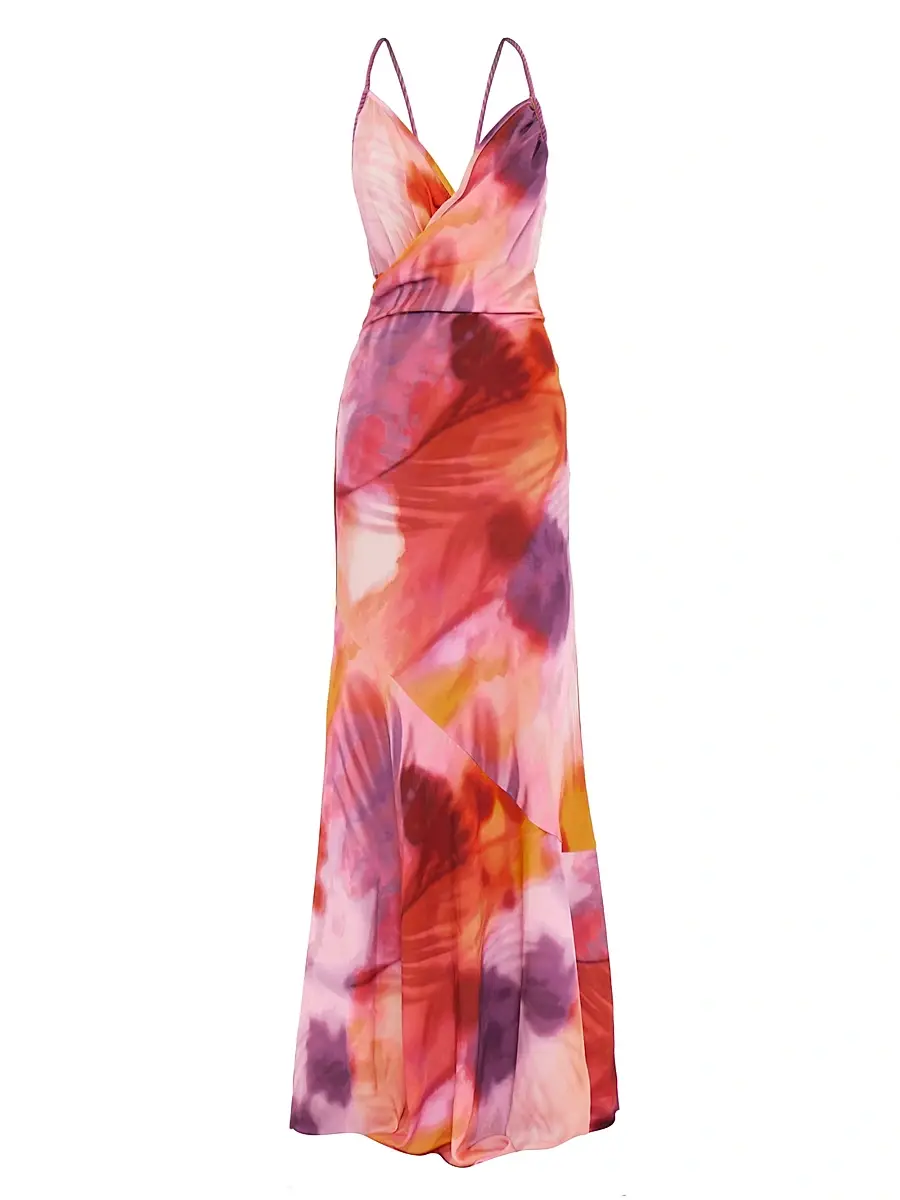 Andrea Iyamah Women's Tiro Maxi Dress - Dandi Print | Image 1 Andrea Iyamah Women's Tiro Maxi Dress - Dandi Print | Image 1