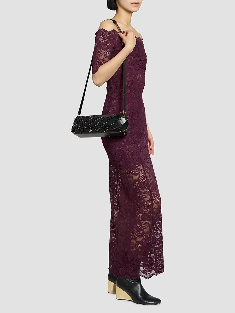 Rabanne Women's Leather Shoulder Bag | Thumbnail 2