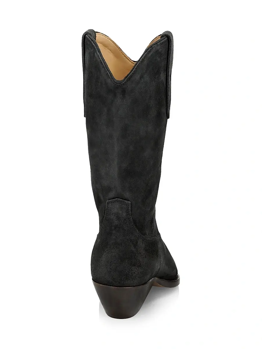 Isabel Marant Women's Duerto 40MM Suede Western Boots | Thumbnail 3