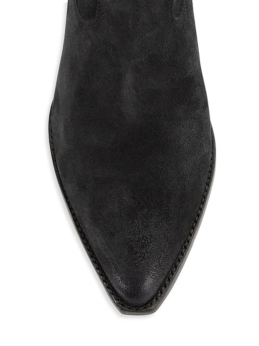 Isabel Marant Women's Duerto 40MM Suede Western Boots | Thumbnail 4