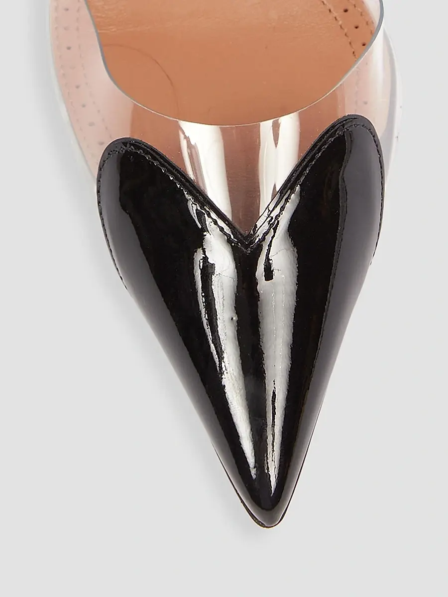 Alaïa Women's Le Coeur 90MM Mules | Thumbnail 4 Alaïa Women's Le Coeur 90MM Mules | Thumbnail 4