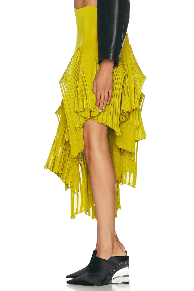 ALAÏA Asymmetric Skirt | Thumbnail 3