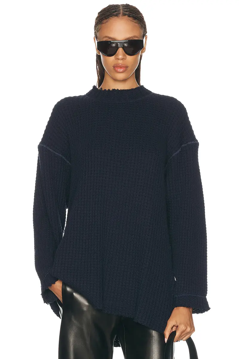 Khaite Dylan Waffle Top | Image 1 Khaite Dylan Waffle Top | Image 1