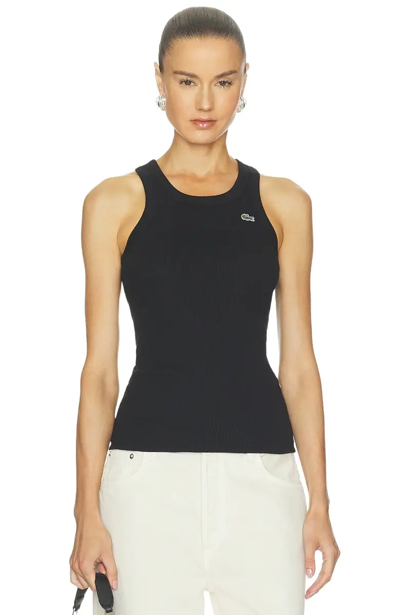 Lacoste Slim Fit Twill Tank