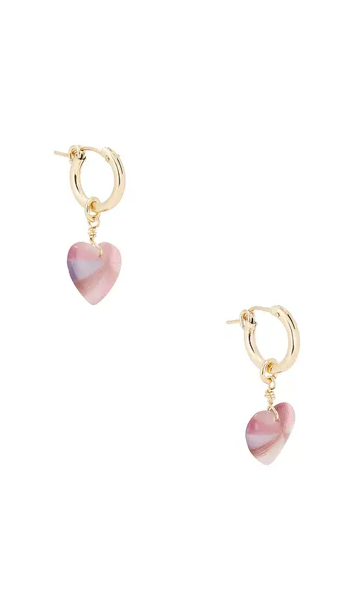 Brinker + Eliza Brinker + Eliza Violet Muse Earrings | Image 1 Brinker + Eliza Brinker + Eliza Violet Muse Earrings | Image 1