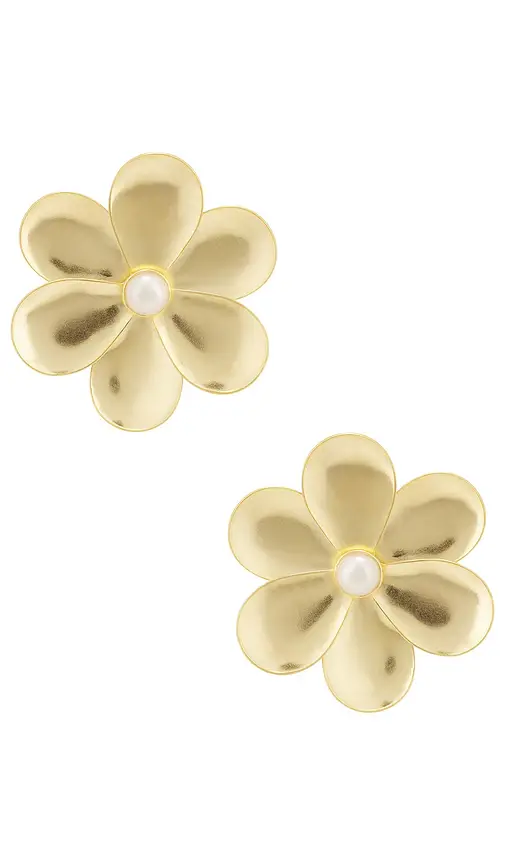 Brinker + Eliza Brinker + Eliza Flora Earrings