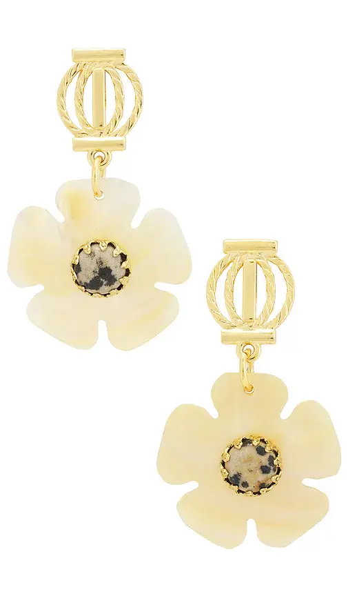 Brinker + Eliza Brinker + Eliza Moonflower Earrings | Image 1 Brinker + Eliza Brinker + Eliza Moonflower Earrings | Image 1