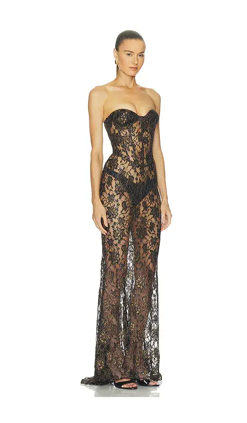 Ilkyaz Ozel Evelyn Dress | Thumbnail 2 Ilkyaz Ozel Evelyn Dress | Thumbnail 2