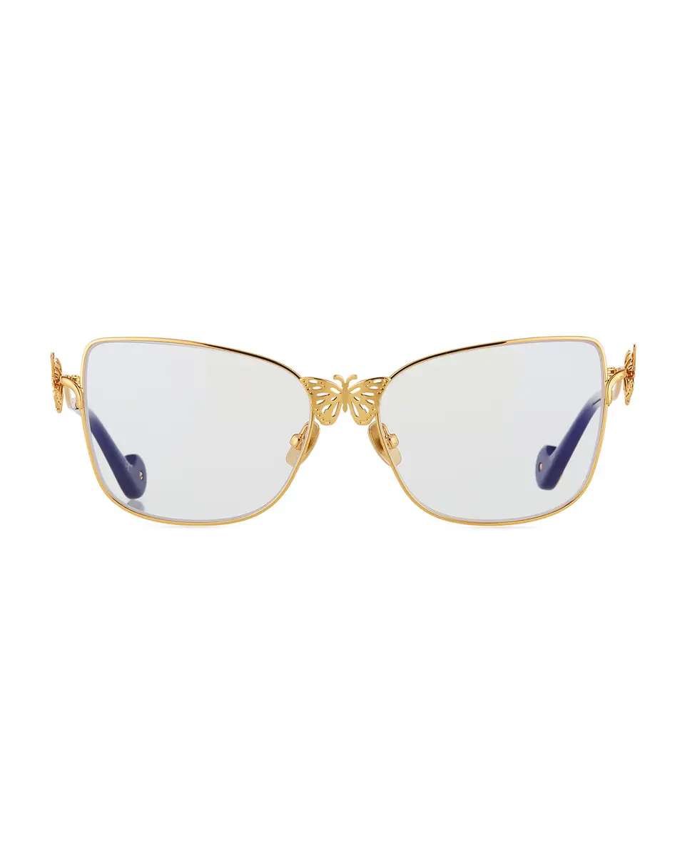 Anna-Karin Karlsson Le Papillon Cat-Eye Optical Frames w/ 3D Butterfly Detail | Thumbnail 4 Anna-Karin Karlsson Le Papillon Cat-Eye Optical Frames w/ 3D Butterfly Detail | Thumbnail 4