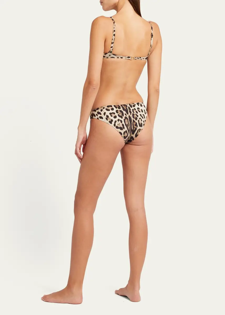 Dolce & Gabbana Leopard-Print Bikini Bottoms | Thumbnail 3 Dolce & Gabbana Leopard-Print Bikini Bottoms | Thumbnail 3