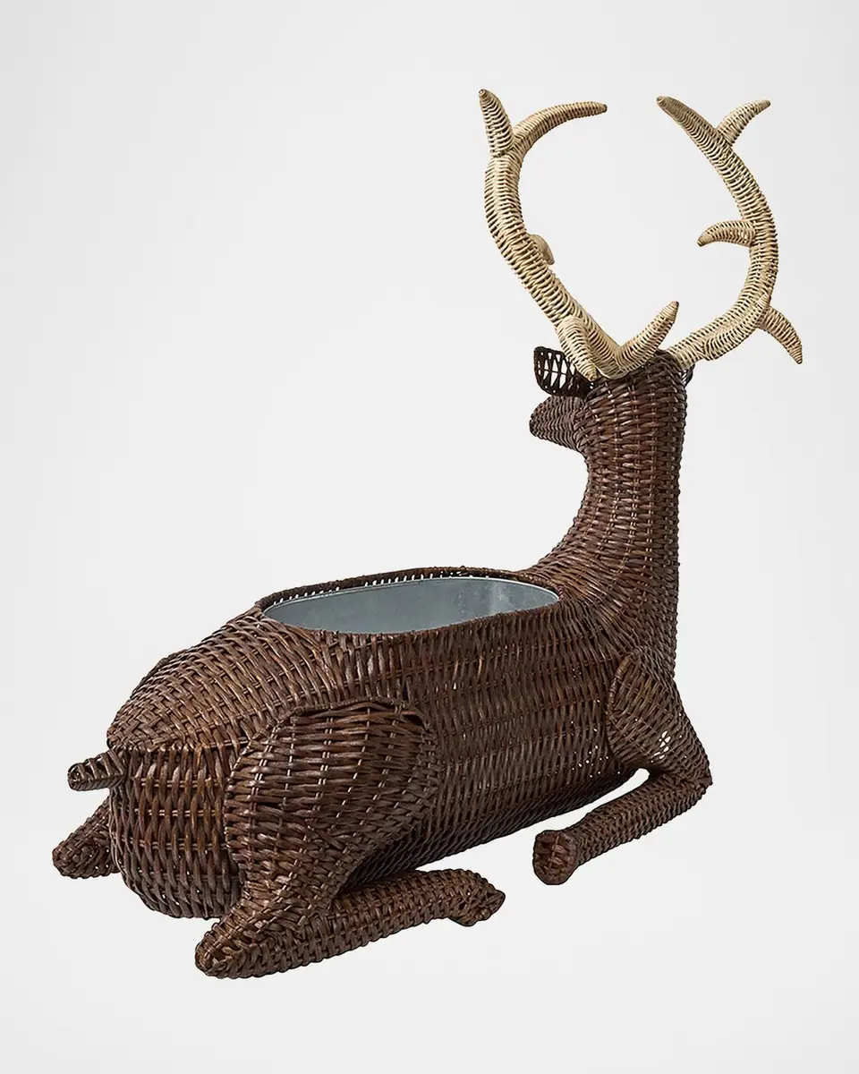 Juliska Devon Willow Stag Rattan Party Bucket | Thumbnail 3 Juliska Devon Willow Stag Rattan Party Bucket | Thumbnail 3