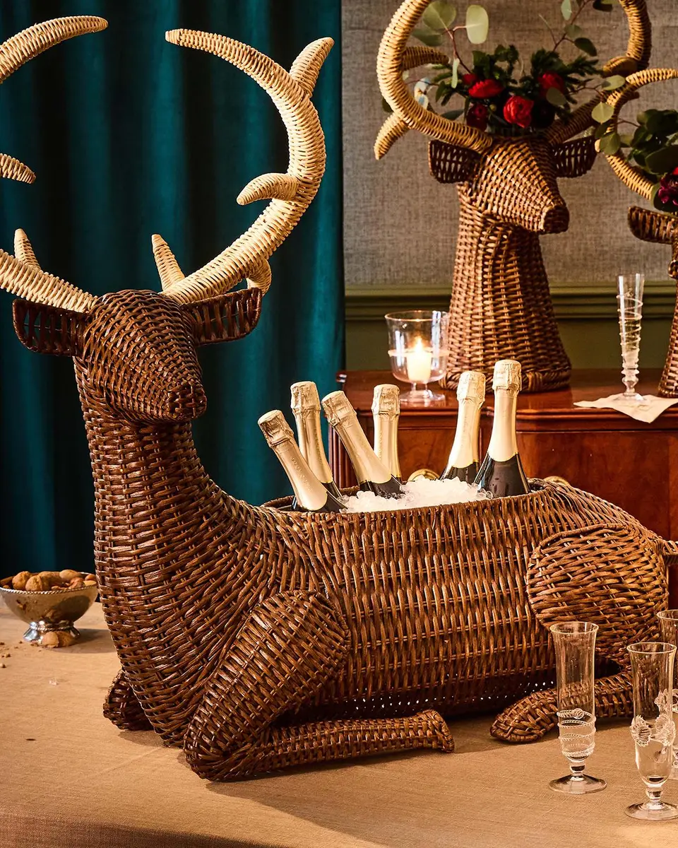 Juliska Devon Willow Stag Rattan Party Bucket | Thumbnail 5 Juliska Devon Willow Stag Rattan Party Bucket | Thumbnail 5