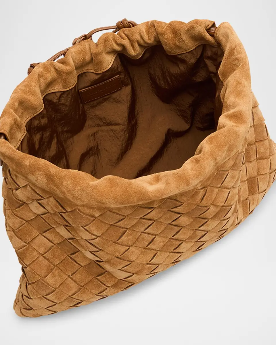 Bottega Veneta Dustbag Suede Pouch Bag | Thumbnail 3 Bottega Veneta Dustbag Suede Pouch Bag | Thumbnail 3