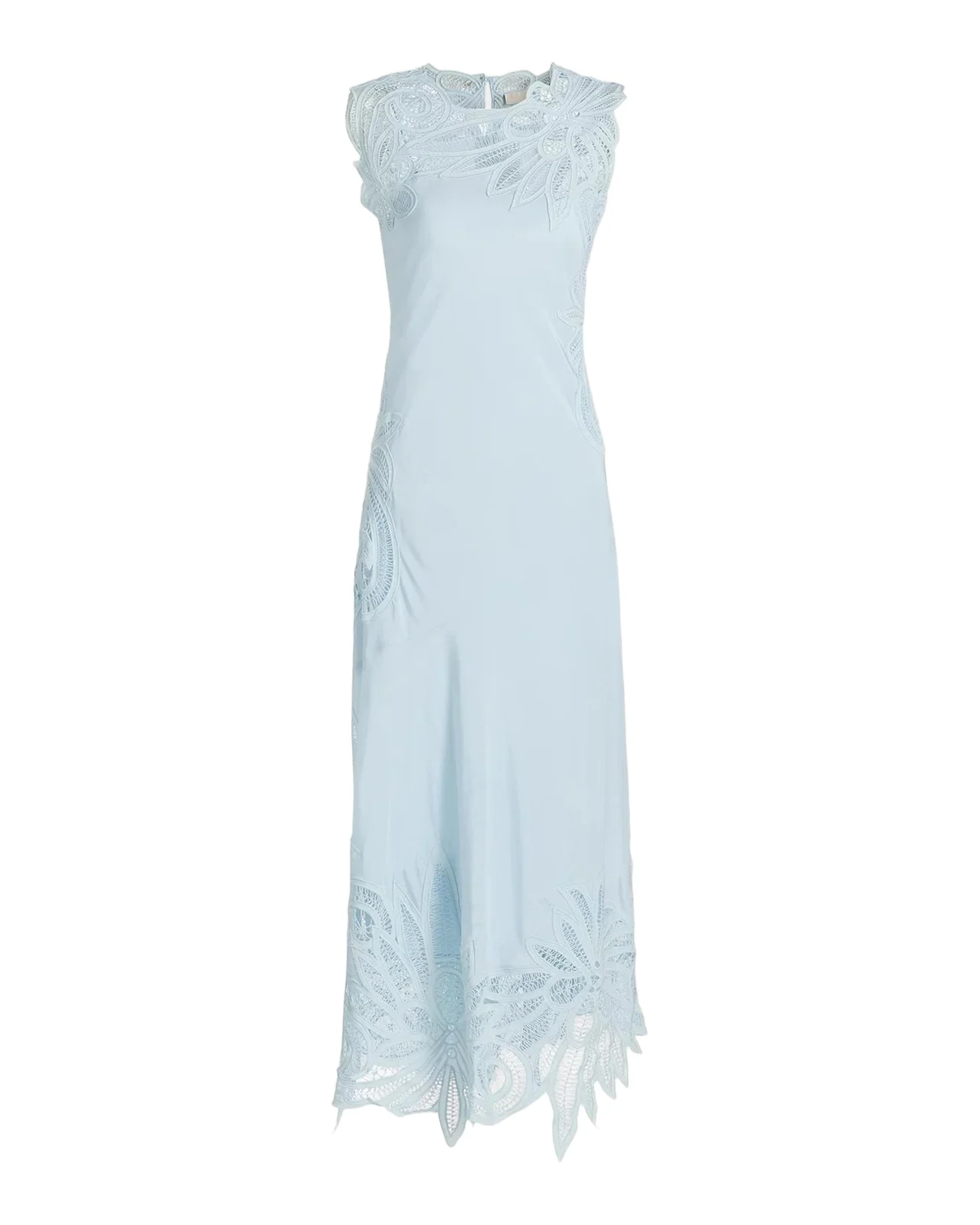Idra Embroidered Silk Dress