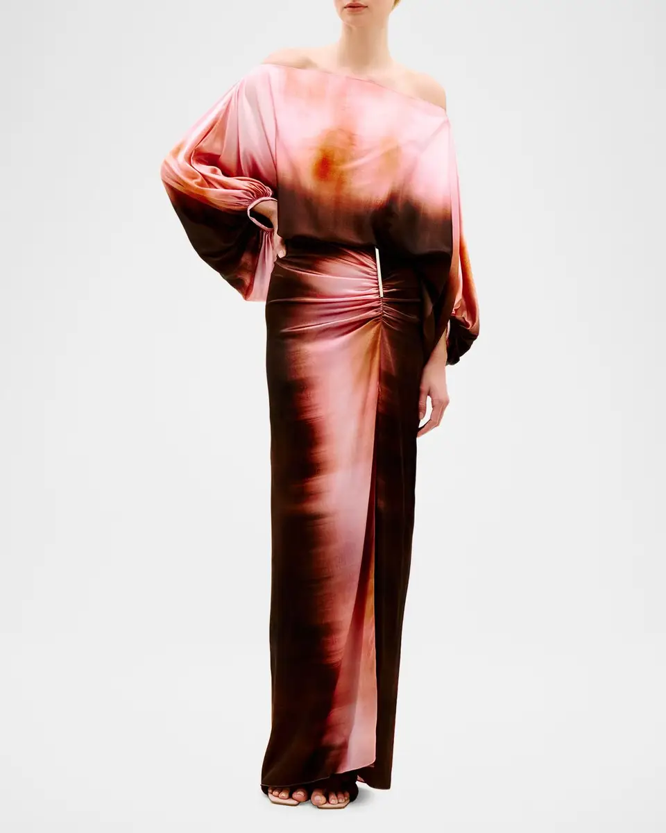 Silvia Tcherassi Keiry Silk Stretch Skirt | Thumbnail 4