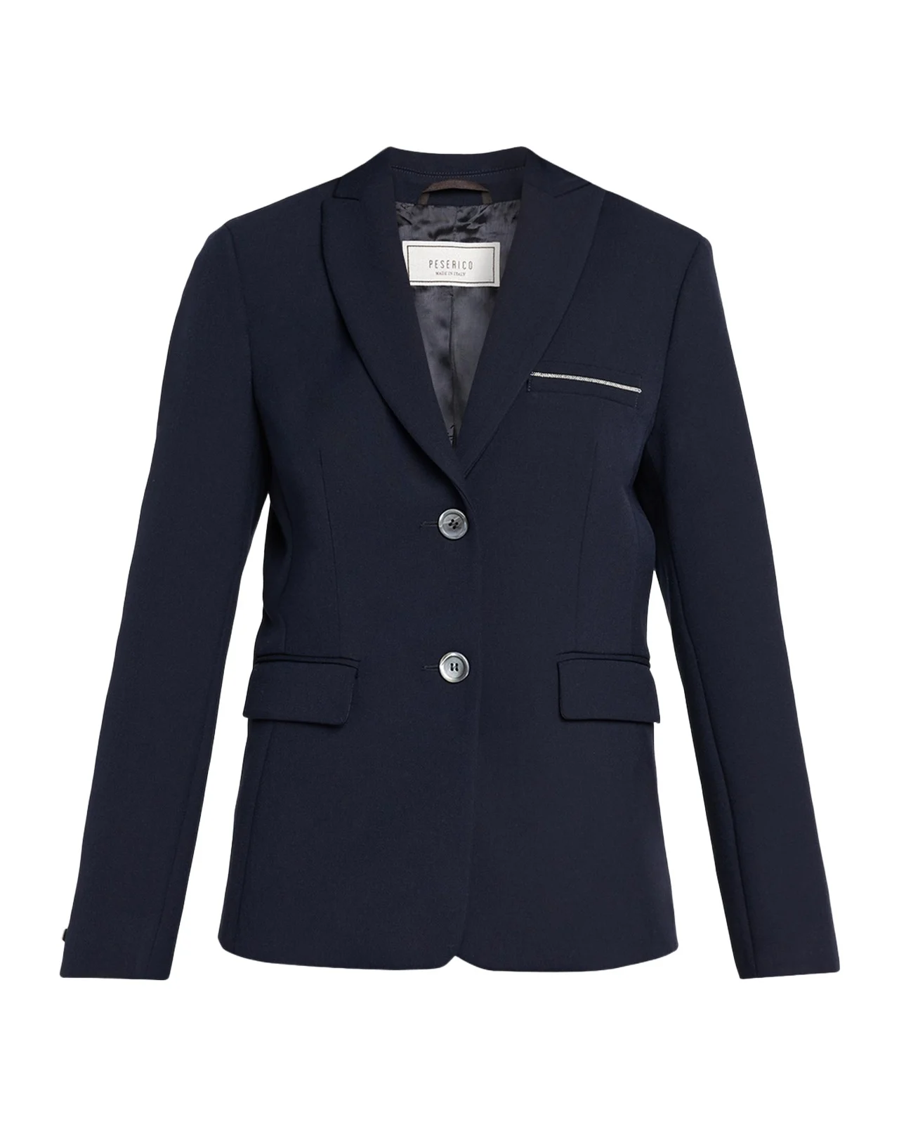 Single-Breasted Punto Luce Blazer