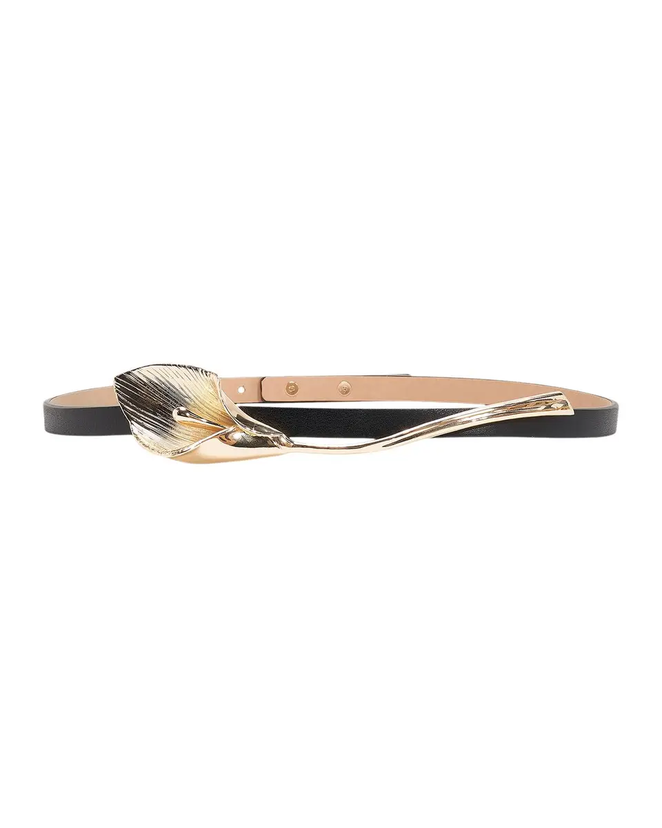 Carolina Herrera Calla Lily Leather Belt | Thumbnail 3 Carolina Herrera Calla Lily Leather Belt | Thumbnail 3