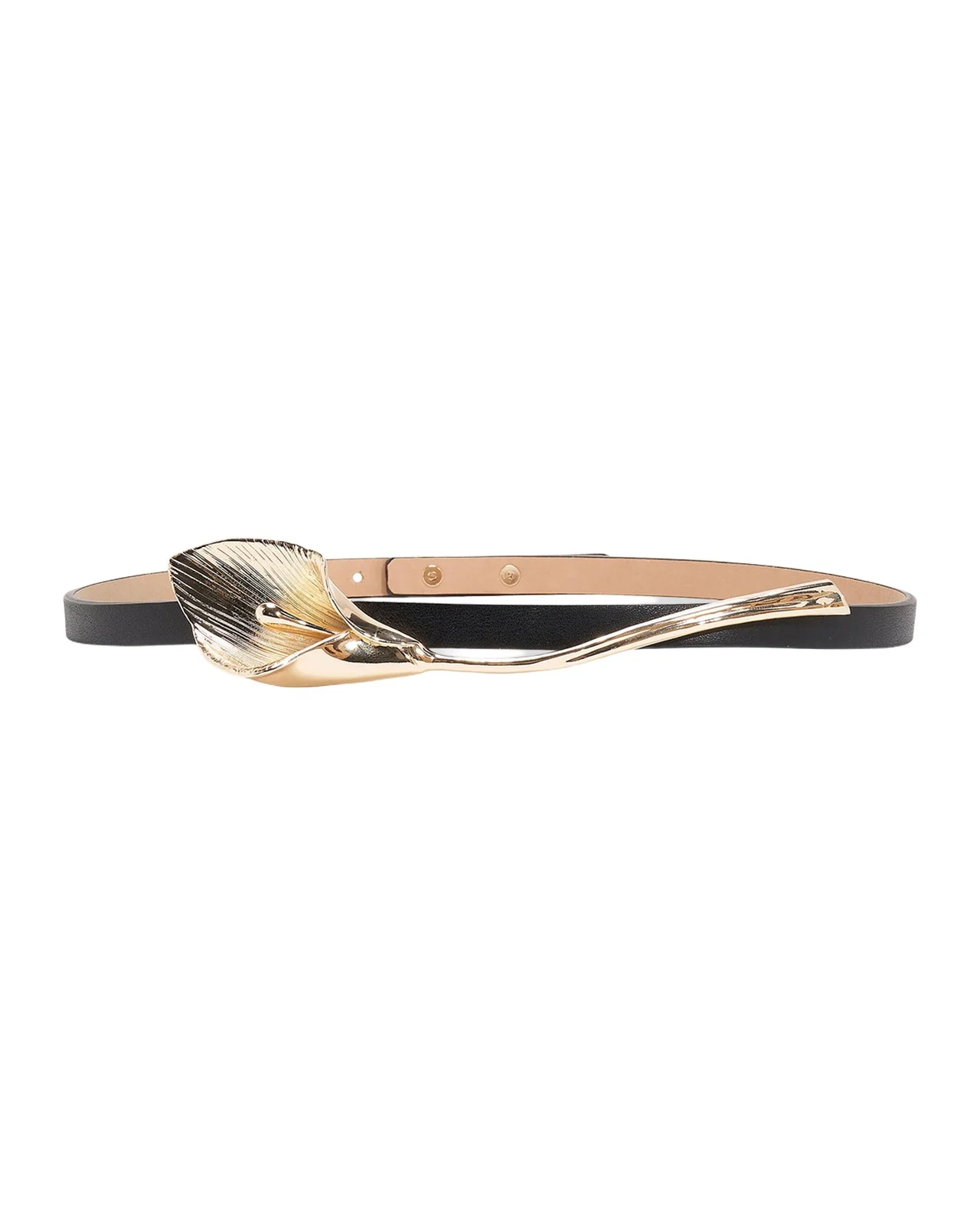Calla Lily Leather Belt Calla Lily Leather Belt