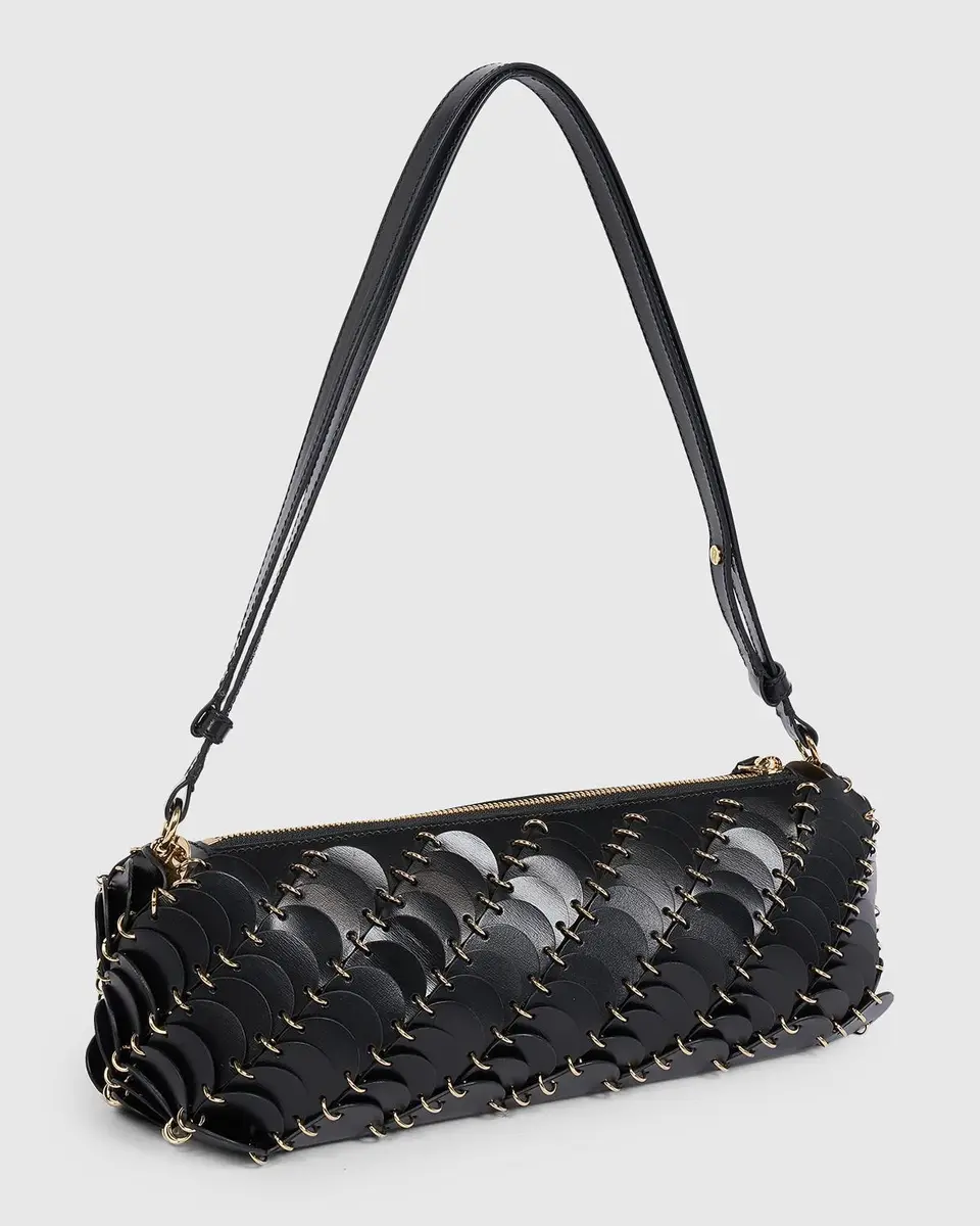 Rabanne Leather Shoulder Bag | Thumbnail 3 Rabanne Leather Shoulder Bag | Thumbnail 3