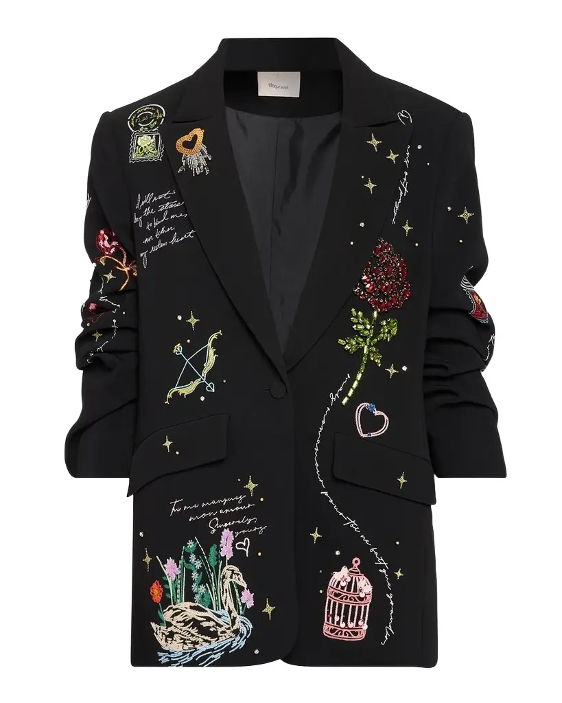 Cinq à Sept Kelsa Starry Scribbles Blazer