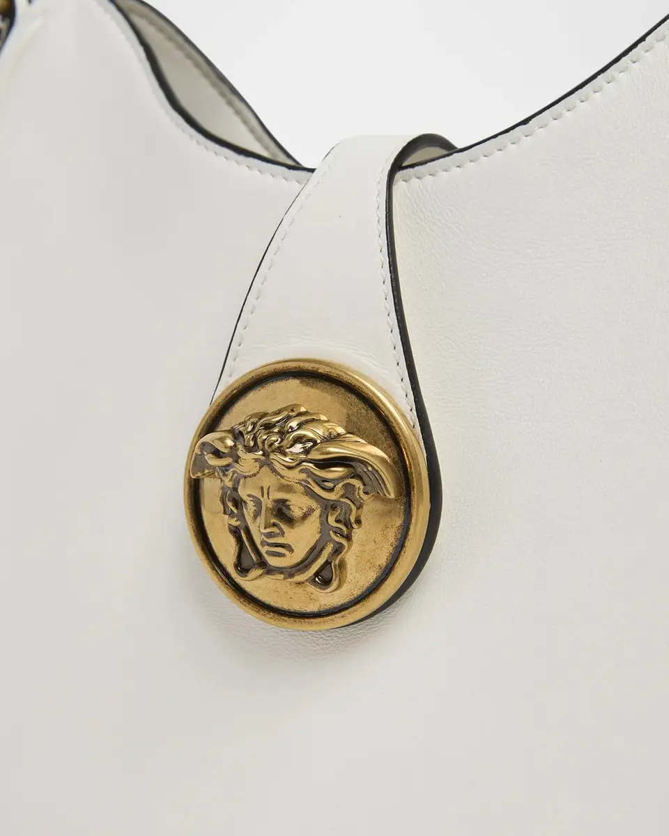 Versace Medusa Small Leather Hobo Bag | Thumbnail 6 Versace Medusa Small Leather Hobo Bag | Thumbnail 6