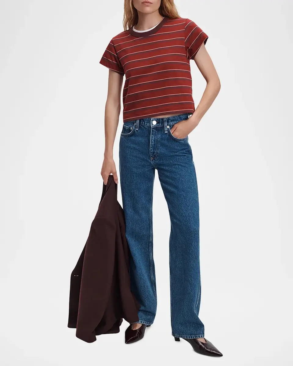 rag & bone Kelly Perfect Striped T-Shirt | Thumbnail 2 rag & bone Kelly Perfect Striped T-Shirt | Thumbnail 2