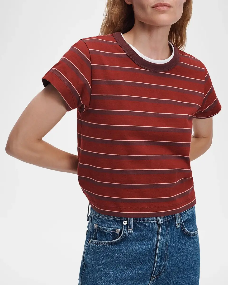 rag & bone Kelly Perfect Striped T-Shirt | Thumbnail 3 rag & bone Kelly Perfect Striped T-Shirt | Thumbnail 3