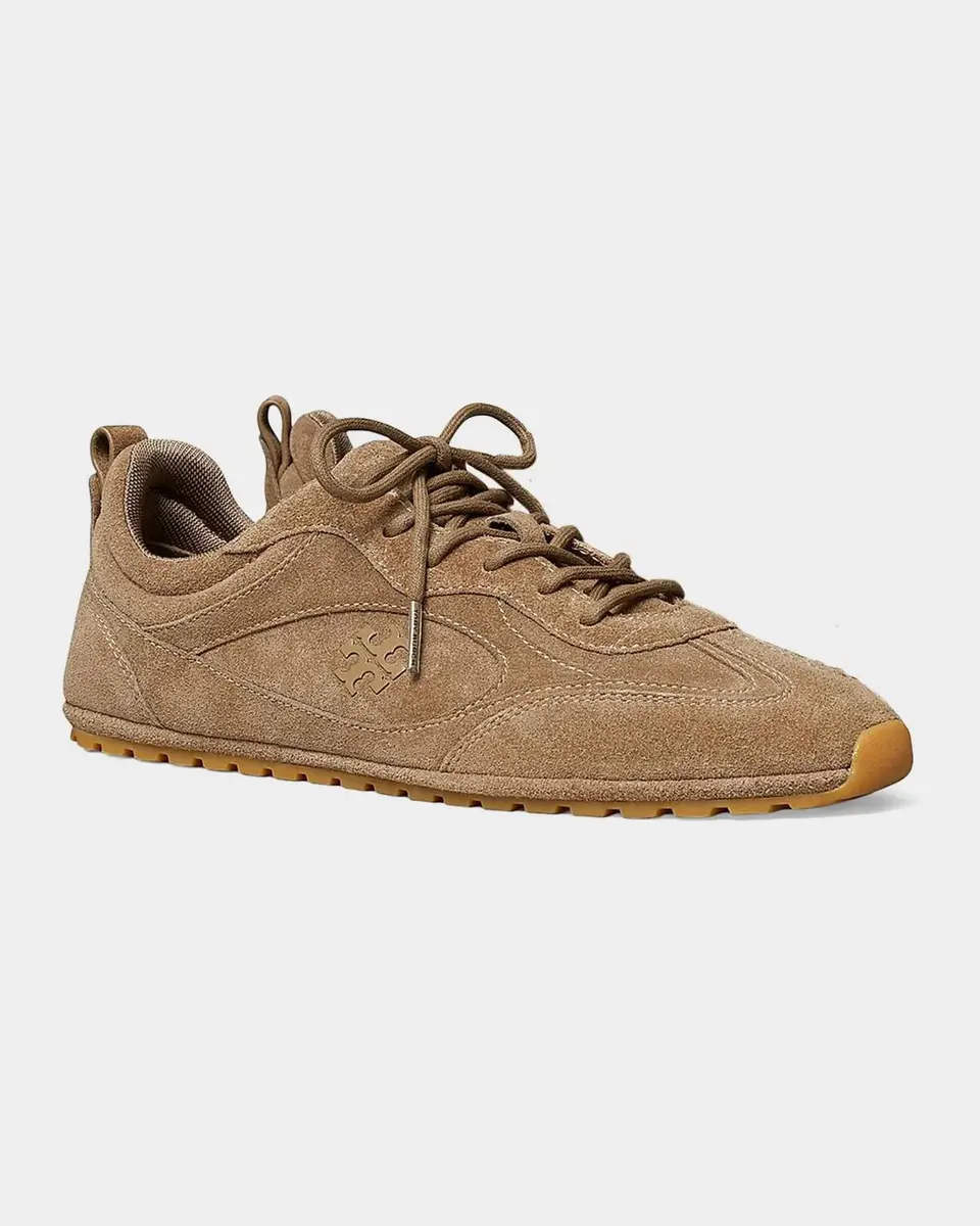 Tory Burch Field Suede Low-Top Sneakers | Thumbnail 4 Tory Burch Field Suede Low-Top Sneakers | Thumbnail 4
