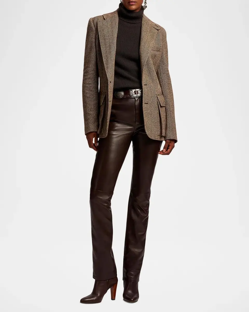 Ralph Lauren Collection Banbury Lambskin Pants | Thumbnail 2 Ralph Lauren Collection Banbury Lambskin Pants | Thumbnail 2