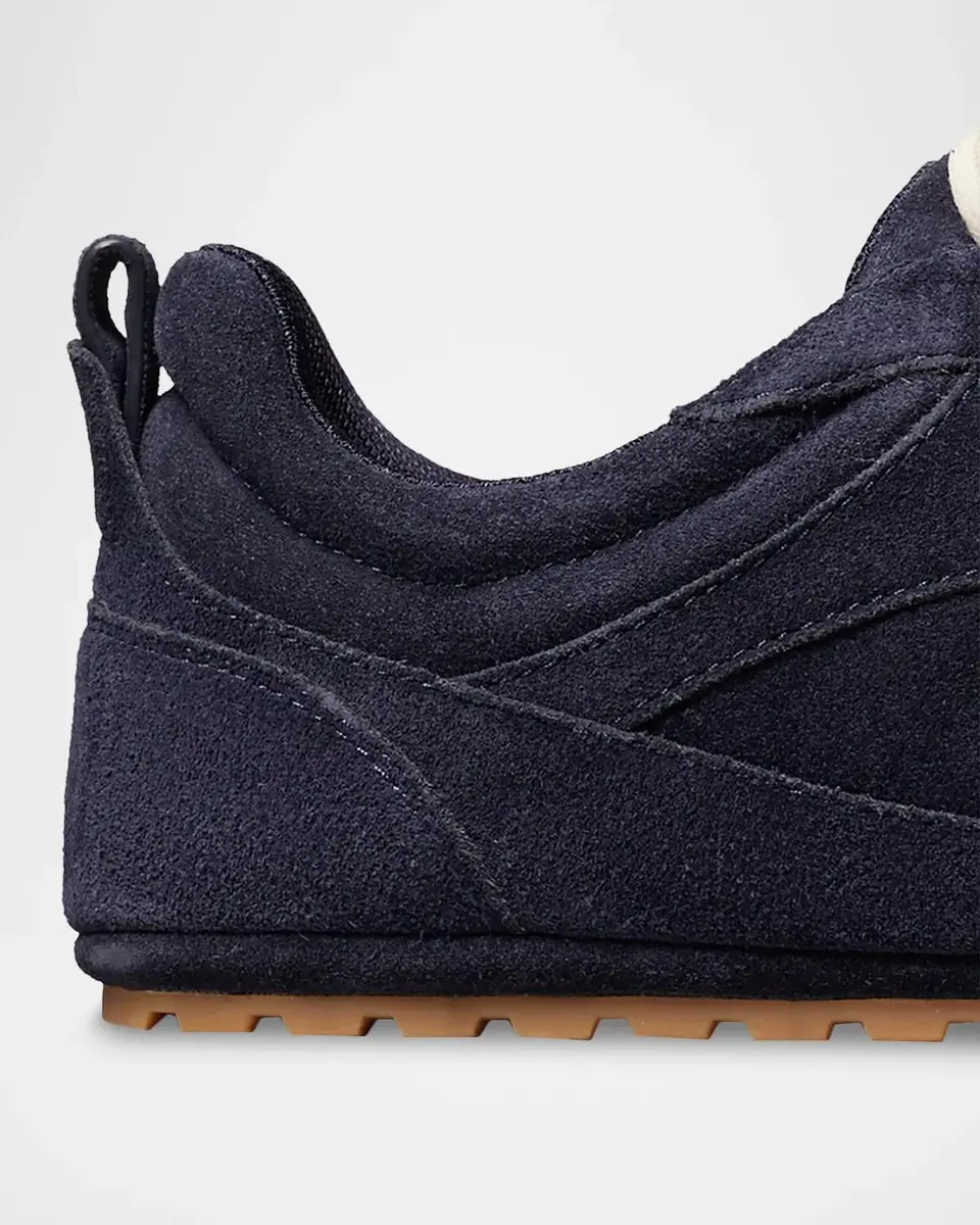 Tory Burch Field Suede Low-Top Sneakers | Thumbnail 2 Tory Burch Field Suede Low-Top Sneakers | Thumbnail 2