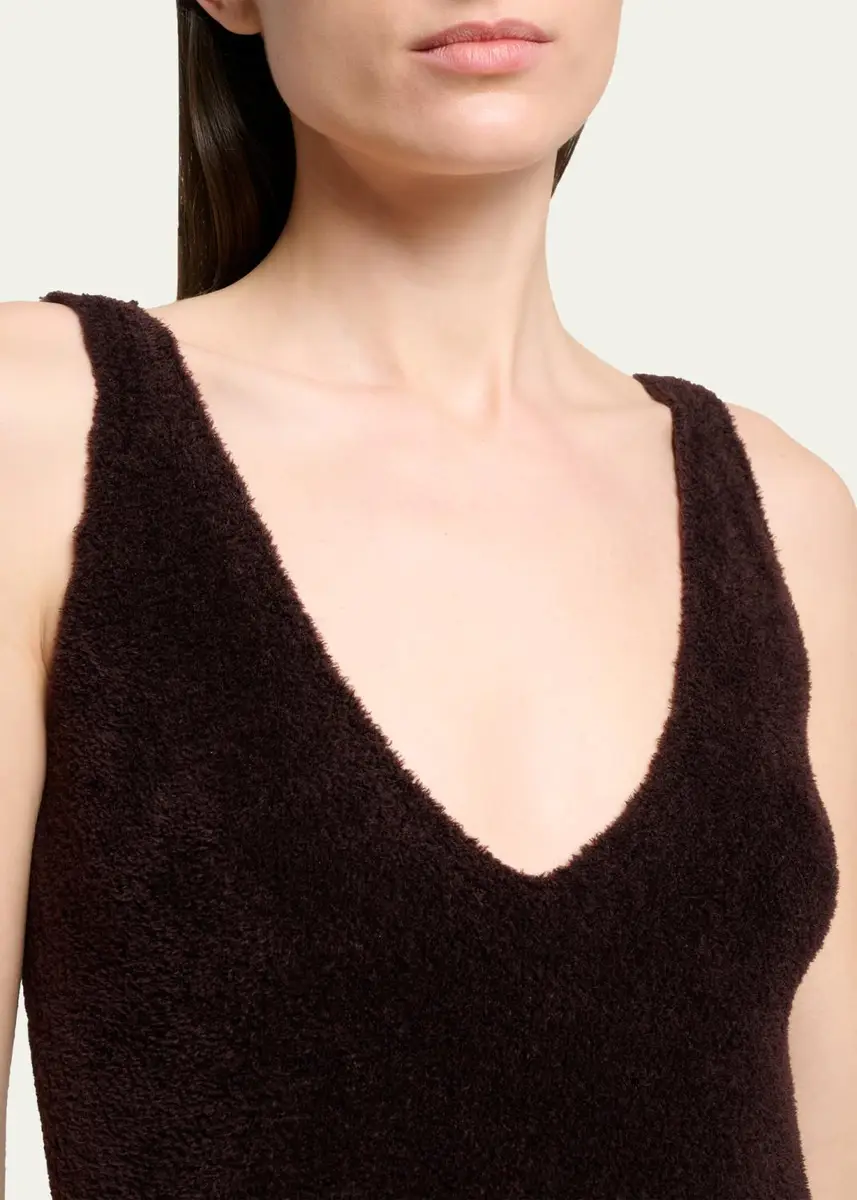 Gabriela Hearst Lady Hall Cashmere-Silk Plush Knit Maxi Slip Dress | Thumbnail 5 Gabriela Hearst Lady Hall Cashmere-Silk Plush Knit Maxi Slip Dress | Thumbnail 5