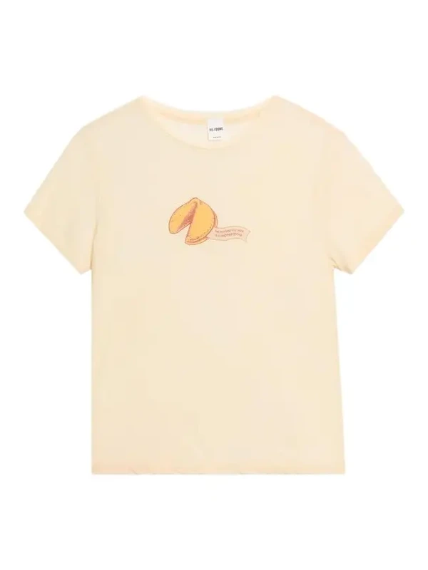 RE/DONE Fortune Classic Burnout Tee