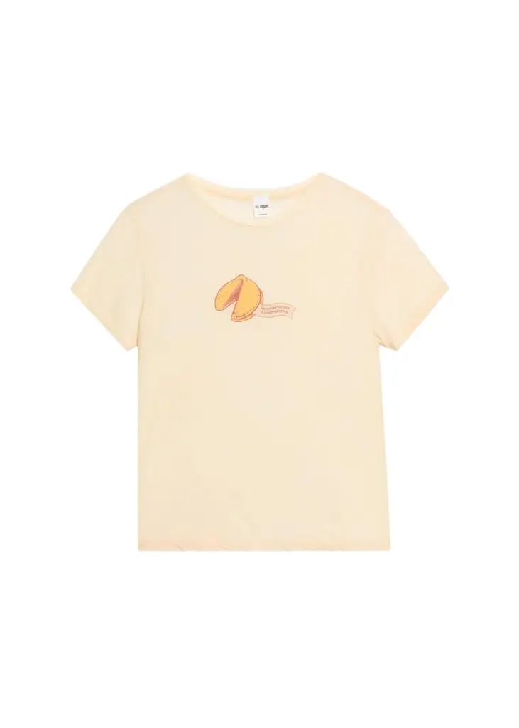 RE/DONE Fortune Classic Burnout Tee | Image 1 RE/DONE Fortune Classic Burnout Tee | Image 1