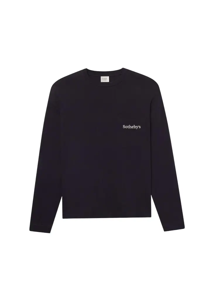 Frame Men's x Sotheby's Cotton Crewneck T-Shirt | Image 1 Frame Men's x Sotheby's Cotton Crewneck T-Shirt | Image 1