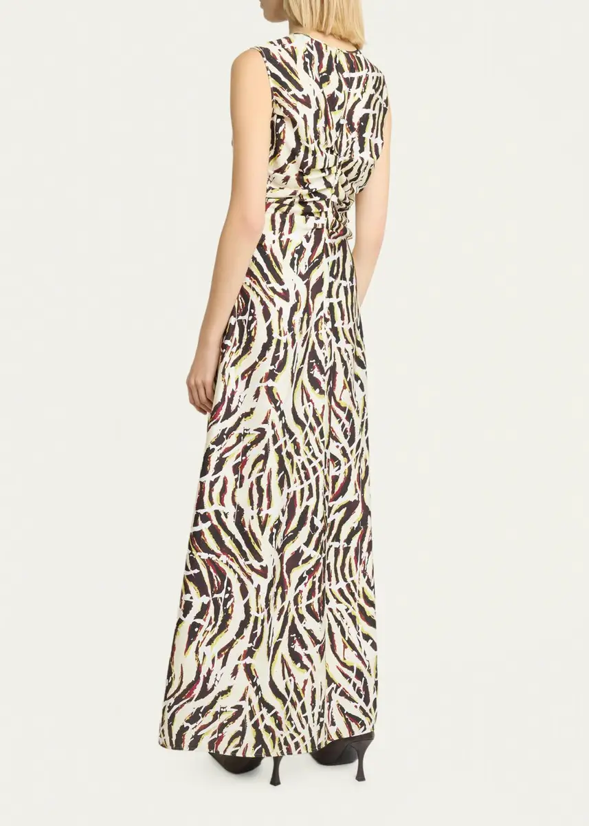 Proenza Schouler White Label Clem Ruched Maxi Dress | Thumbnail 3