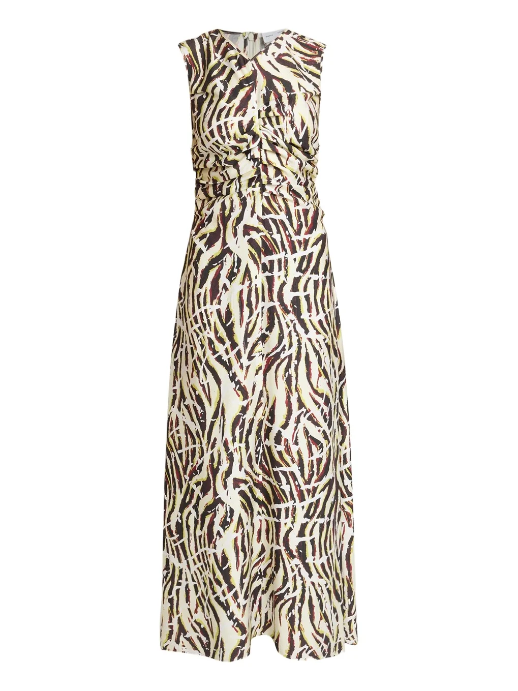 Proenza Schouler White Label Clem Ruched Maxi Dress