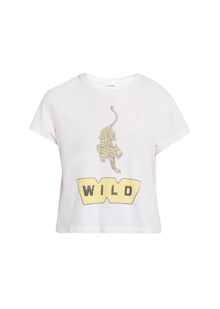 RE/DONE 1950s Boxy Wild Tee
